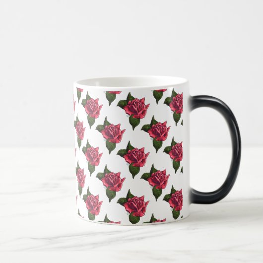 Mug Magique Motif rose (Droite)
