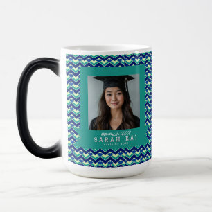Mug Magique Motif Zigzag Classique Classe de Diplômés