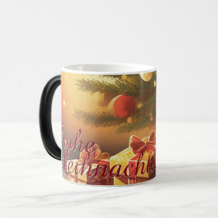 Mug Magique Motiv, mit Geschenken unterm Weihnachtsbaum 37016