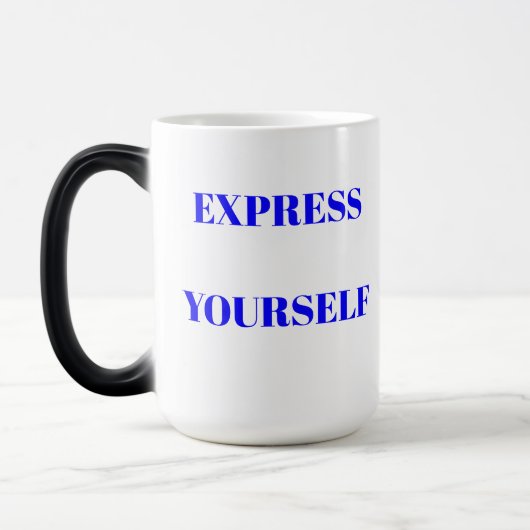 Mug Magique Motivation mots idéal inspirateur design mignon (Gauche)