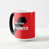 Mug Magique Motivational Fitness Red (Devant gauche)