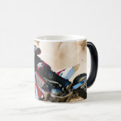 Mug Magique Motocross (Devant droit)