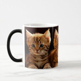 Mug Magique Mug"Adorable Kittens Morpher Mug"