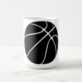 Mug Magique "Mug de basket minimaliste** (Centre)