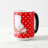 Mug Magique Mug/lait et biscuits de Noël (Devant droit)