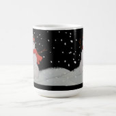 Mug Magique Mug. Neiges dans la neige nocturne (Centre)