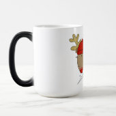 Mug Magique Mug/Reindeer et Penguin de Noël (Gauche)
