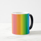 Mug Magique Musique arc-en-ciel (Devant droit)