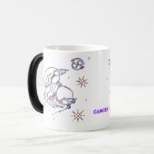 Mug Magique Musique d'astrologie du cancer (Devant gauche)