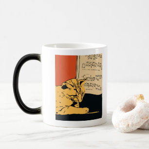 Mug Magique Musique de chats de piano AZI