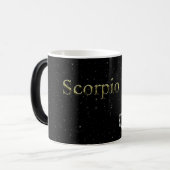 Mug Magique Musique de Constellation Scorpio (Devant gauche)