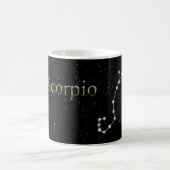 Mug Magique Musique de Constellation Scorpio (Centre)