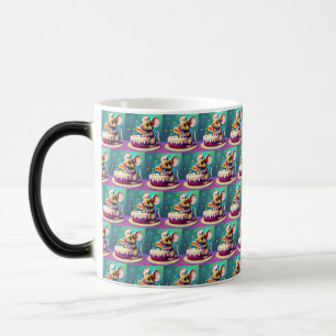 Mug Magique Musique de souris d'anniversaire