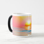 Mug Magique Musique du coucher de soleil de Boho (Devant gauche)