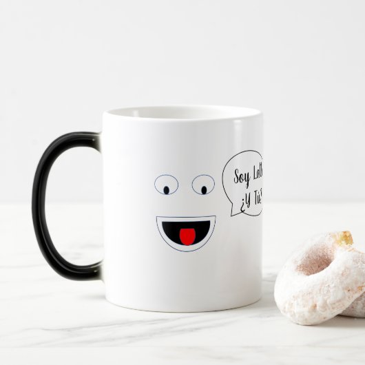 Mug Magique Musique espagnole (Avec donut)