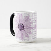 Mug Magique Musique florale Live Life (Devant gauche)