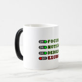 Mug Magique Musique motivationnelle (Devant gauche)