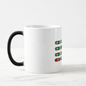 Mug Magique Musique motivationnelle (Gauche)