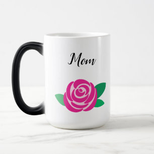 Mug Magique Musique personnalisée Motif rose