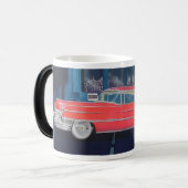 Mug Magique Musique rose Cadillac (Devant gauche)