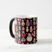 Mug Magique Musique russe des poupées (Devant gauche)