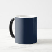 Mug Magique Musique stylish bleu marine (Devant gauche)