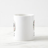 Mug Magique My Dog Is My Valentine Floral Puppy Lover Design (Centre)