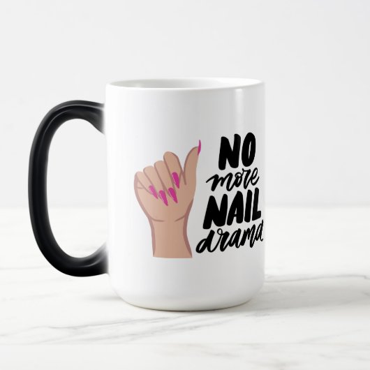MUG MAGIQUE NAILS QUOTE DESIGN (Gauche)