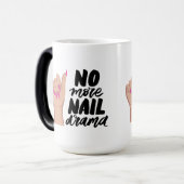 MUG MAGIQUE NAILS QUOTE DESIGN (Devant gauche)