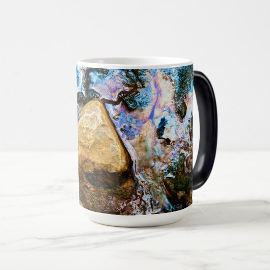 Mug Magique nature abstraite eau morte (Devant droit)