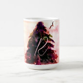 Mug Magique Nature Breeze Arbre Terre Éperviers Roses (Centre)