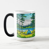 Mug Magique Nature et Camping Art Ai (Gauche)