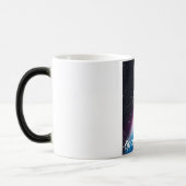 Mug Magique Navette spatiale Affiche spatiale Science fiction (Gauche)