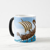 Mug Magique Navire Viking (Devant gauche)