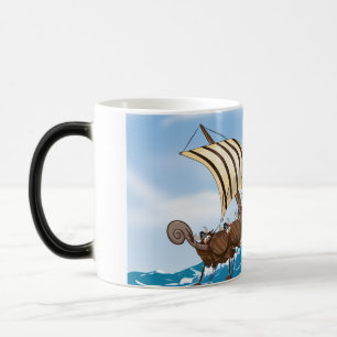 Mug Magique Navire Viking