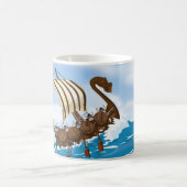 Mug Magique Navire Viking (Centre)