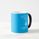 Mug Magique n'ayez pas un Noël bleu (Devant droit)