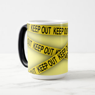 Mug Magique Ne pas rester à l'écart ne pas traverser la bande