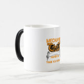 Mug Magique Ne pas sous-estimer la mécanique (Devant gauche)