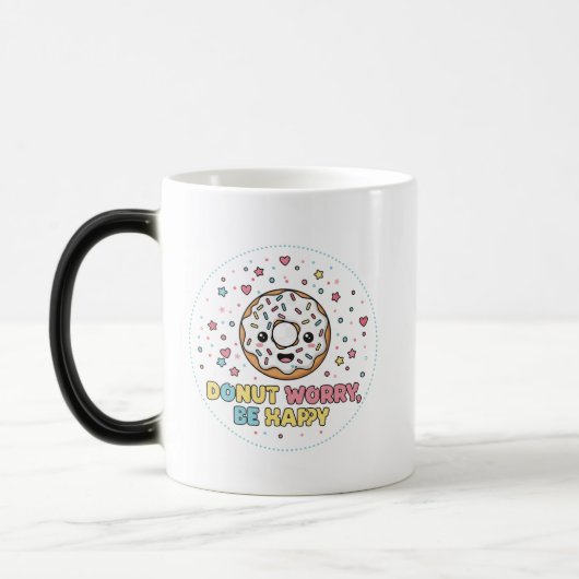 Mug Magique Ne T'Inquiète Pas, Sois Heureux (Gauche)