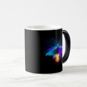 Mug Magique Neon Firefly sur noir (Devant droit)