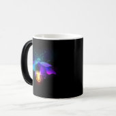Mug Magique Neon Firefly sur noir (Devant gauche)