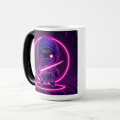 Mug Magique Neon Robotic Ninja (Devant gauche)