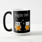 Mug Magique Night Owl Black Coffee Toute la nuit (Gauche)