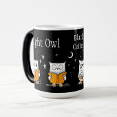 Mug Magique Night Owl Black Coffee Toute la nuit (Devant gauche)