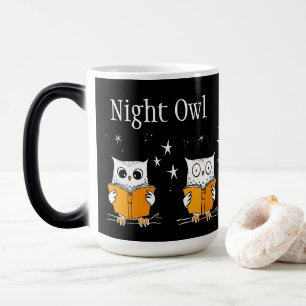 Mug Magique Night Owl Black Coffee Toute la nuit