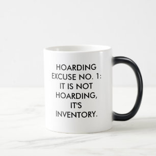 MUG MAGIQUE NO. 1 D'EXCUSE D'AMASSAGE : IL N'AMASSE PAS, IT'…