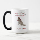 Mug Magique “No es drama… es que te amo” 🐶💛 (Gauche)