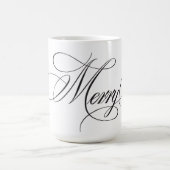 Mug Magique Noël d'élégance À feuillage persistant enchantée (Centre)