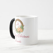 Mug Magique Noël du nid mignon (Devant gauche)
